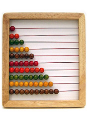 sustainable wood abacus