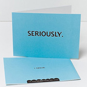 whimsy press note card sarcastic seriously