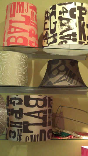 lit eco lampshades