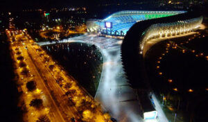 solar powered stadium