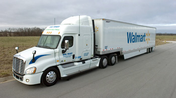 Wal-Mart Re-claimed Grease Bio-Diesel Truck
