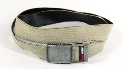 recycled fire hose belt