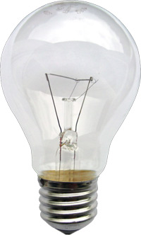 incandescent light bulb