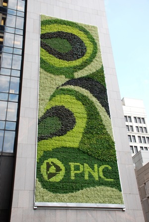 PNC Green Wall