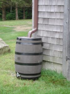 Wood Rain Collection Barrel