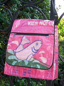 recycled rice bag