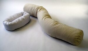 Kapok fiber body pillow