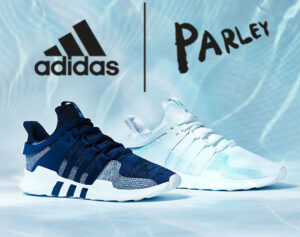 Parley and Adidas Ocean Plastic Shoe